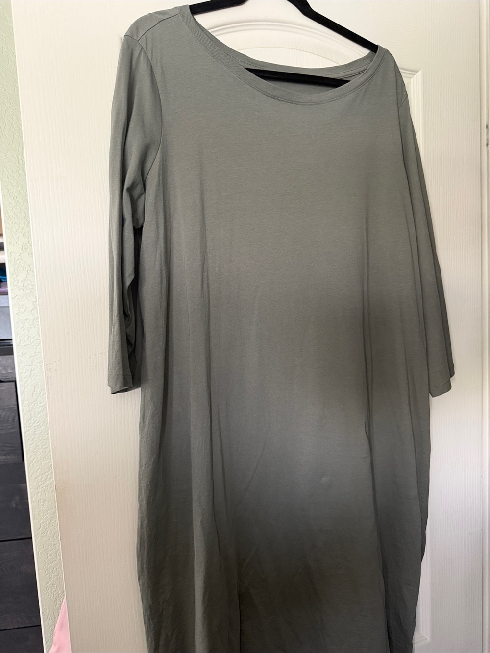 Pact | Elbow Sleeve Boatneck Dress